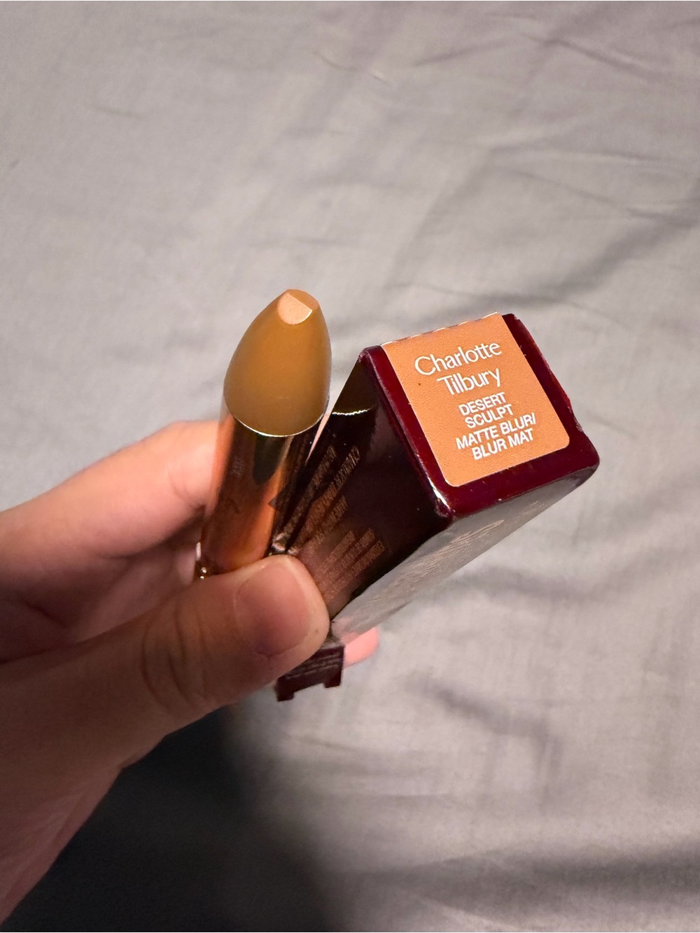 Charlotte Tilbury Desert Sculpt Matte Blur Lipstick — Desert Nude